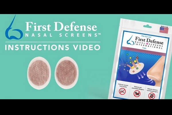 First Defense Nasal Screens