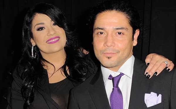 Selena Quintanilla and Chris Pérez