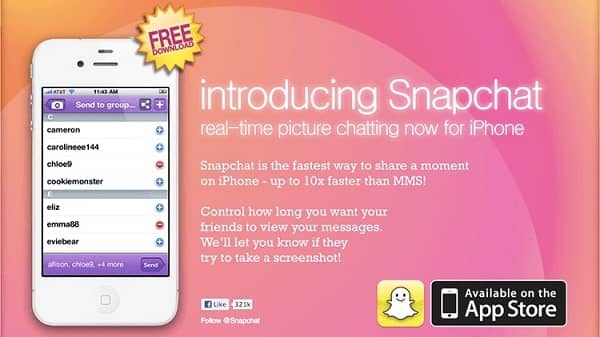 Snapchat Beginning