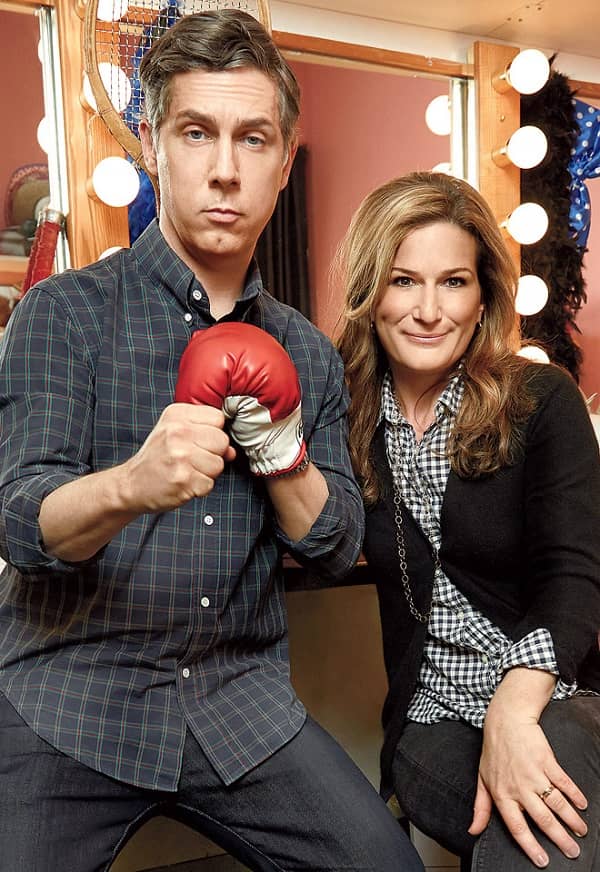 Chris Parnell and Ana Gasteyer