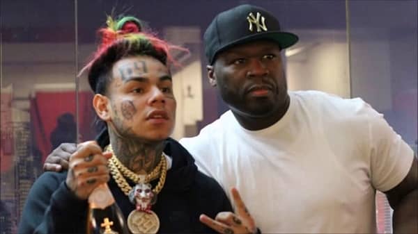 Tekashi 6ix9ine and 50 Cent