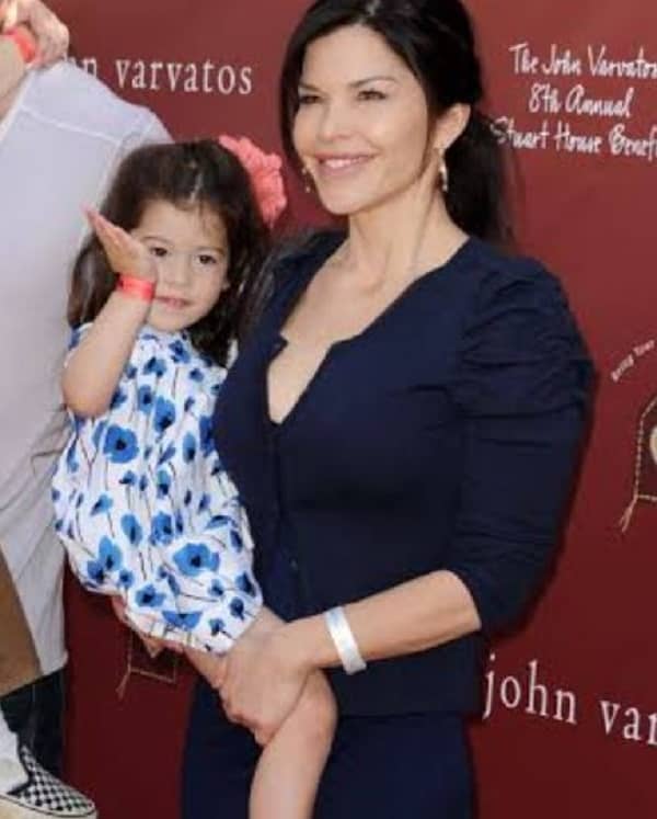 Lauren Sanchez with daughter Eleanor Patricia Whitesell